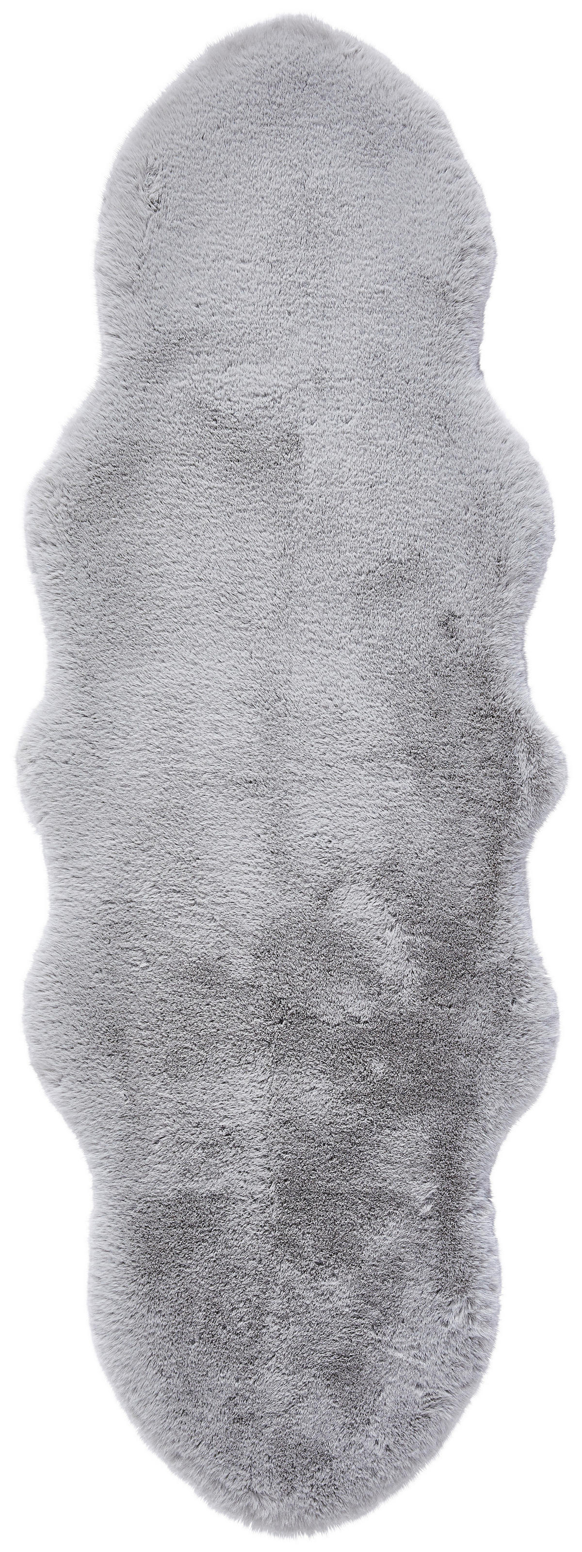 KUNSTFELL 55/160 cm Hellgrau  - Hellgrau, Trend, Textil/Fell (55/160cm) - Novel