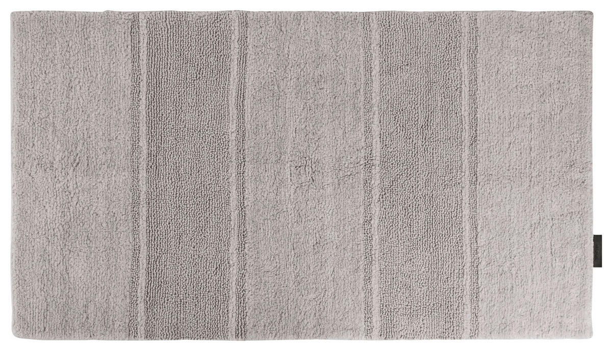 BADTEPPICH Grau, Hellgrau 70/120 cm  - Hellgrau/Grau, Basics, Textil (70/120cm) - Joop!
