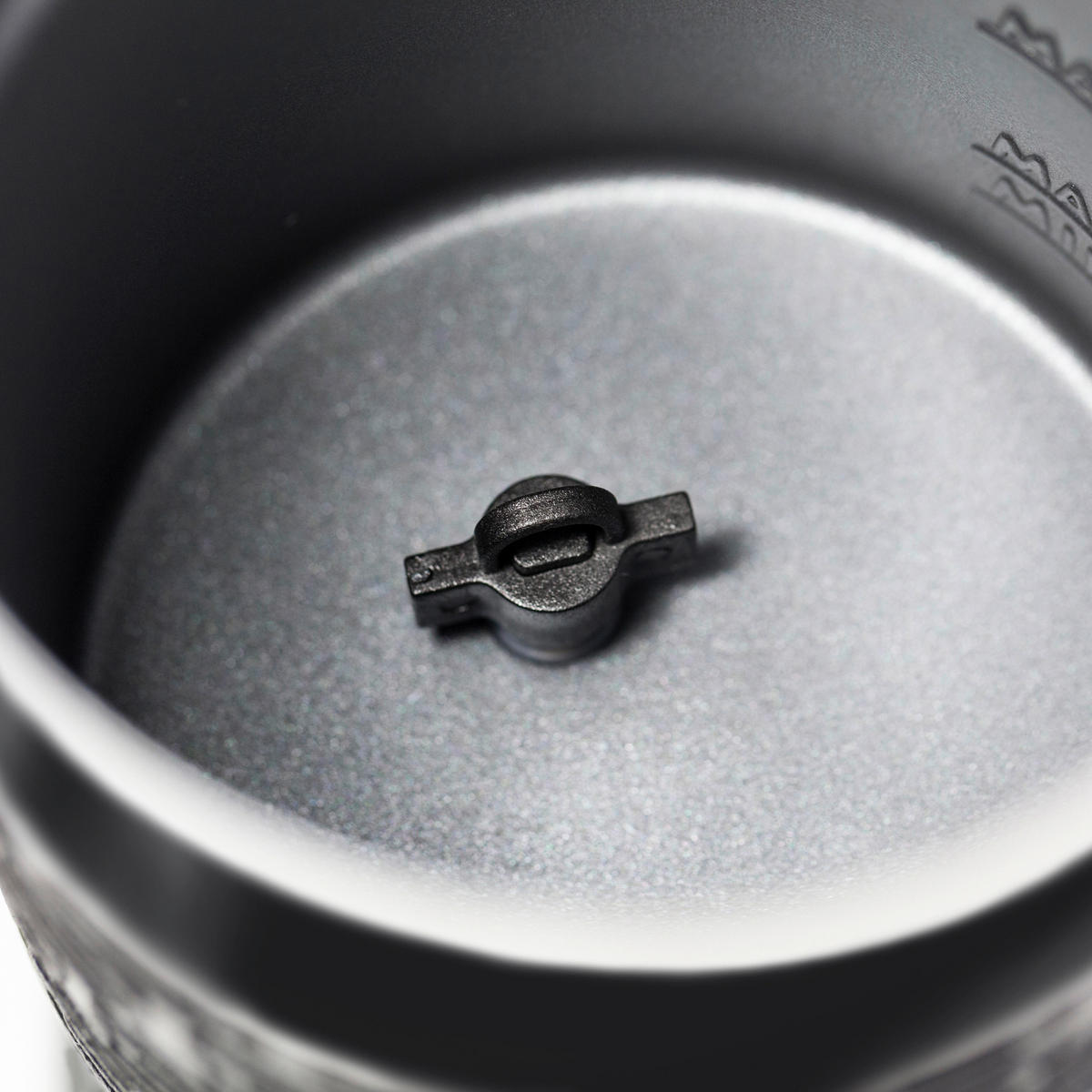 MILCHSCHÄUMER   - Edelstahlfarben/Schwarz, Basics, Kunststoff/Metall (8,5/18/8,5cm) - CASO Design