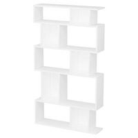 WANDREGAL 90/160/22 cm  - Weiss, Design, Holzwerkstoff (90/160/22cm) - Livetastic