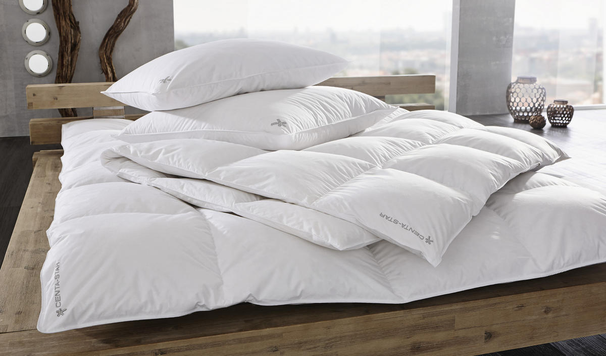 DAUNENDECKE  Silence  135/200 cm   - Weiß, LIFESTYLE, Textil (135/200cm) - Centa-Star