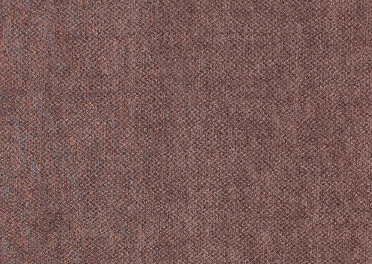 ECKSOFA in Velours Braun  - Schwarz/Braun, Design, Textil/Metall (283/153cm) - Valdera