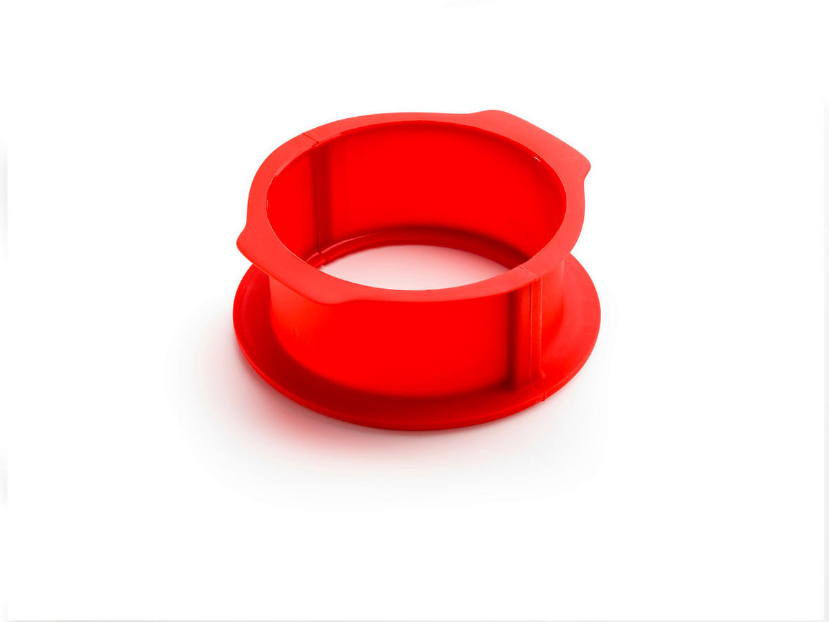 PEKAČ         - rdeča, Basics, umetna masa (18/9.9/18cm) - LEKUE