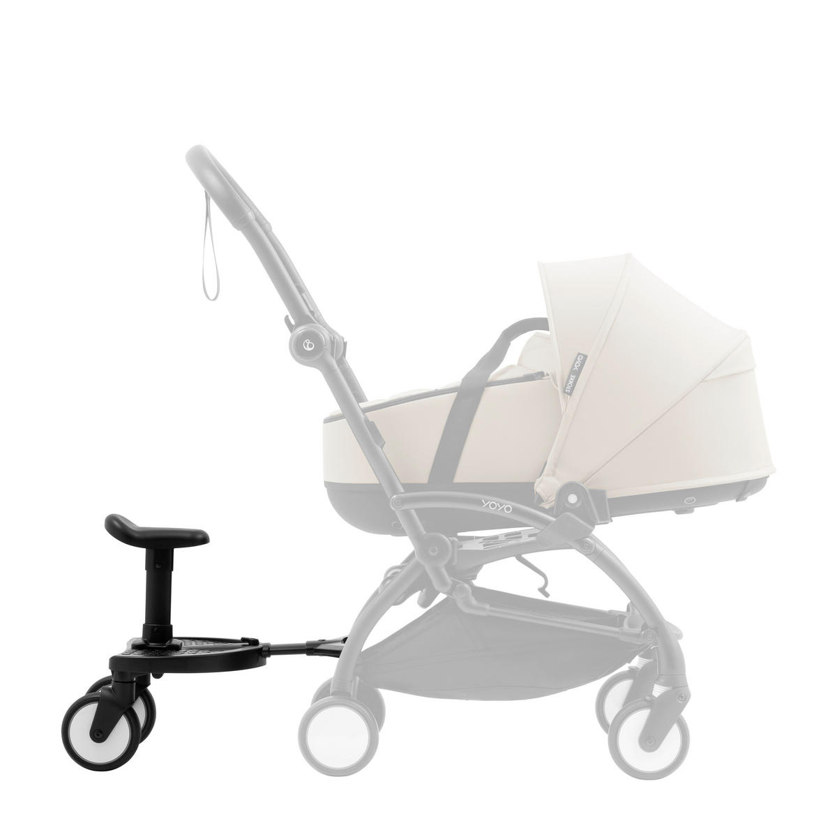 BUGGY BOARD  - Schwarz, Basics (13/14,5/10,3cm) - Stokke
