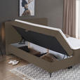 BOXBETT 180/200 cm  in Braun  - Schwarz/Braun, Design, Holz/Holzwerkstoff (180/200cm) - Xora
