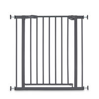 ZAŠTITNA OGRADICA ZA VRATA  Open N Stop 2  - siva, Basics, metal/plastika (75 - 80/77cm) - Hauck