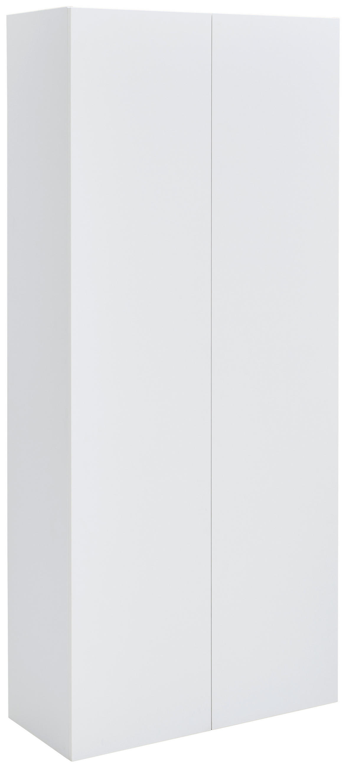 GARDEROBNA OMARA bela - bela, Design, leseni material (80/180/34cm) - Hom`in