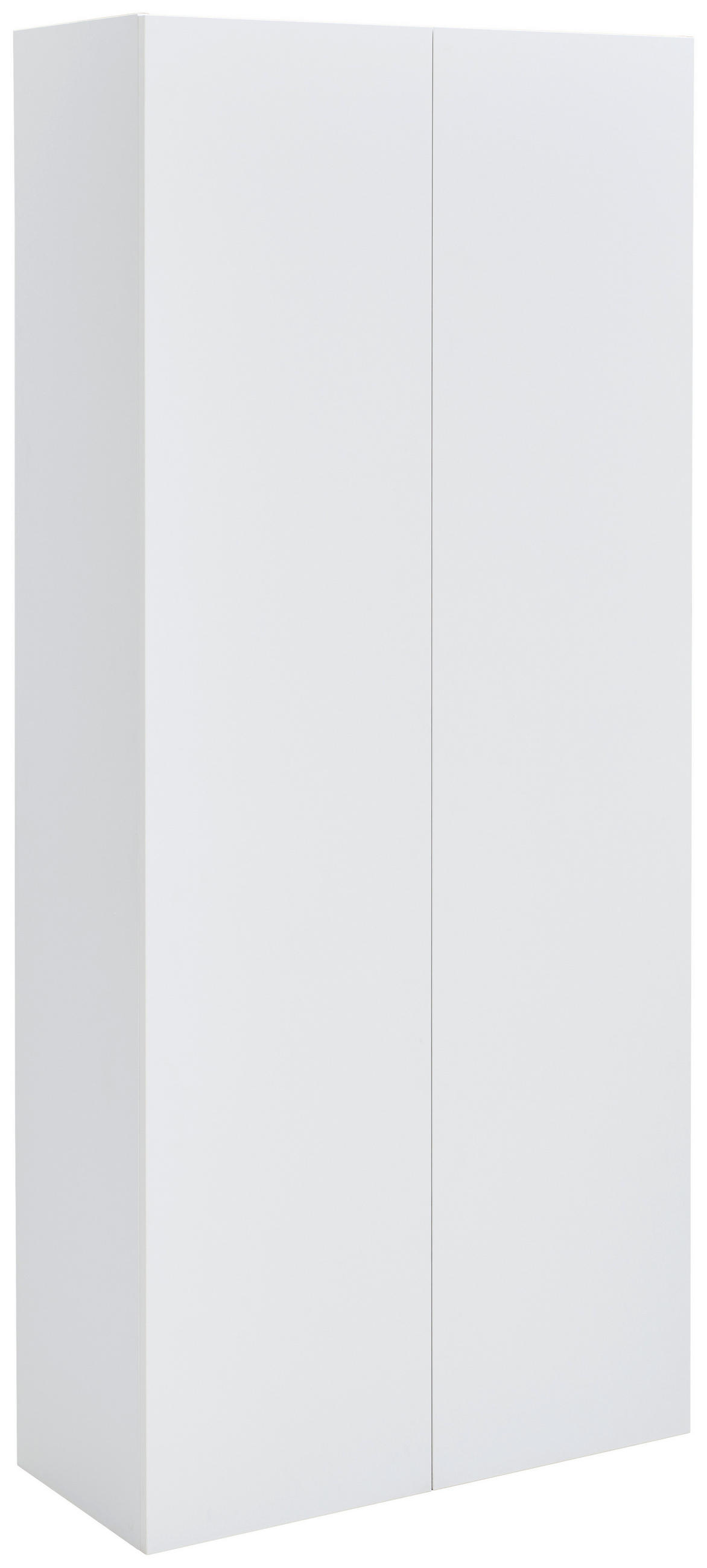 Hom`in Garderobenschrank Weiß 80x180x34 cm