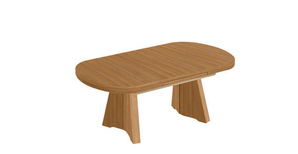 COUCHTISCH in Holz, Metall 125-165,5/71/54-73 cm - Kirschbaumfarben, KONVENTIONELL, Holz/Metall (125-165,5/71/54-73cm) - Venda