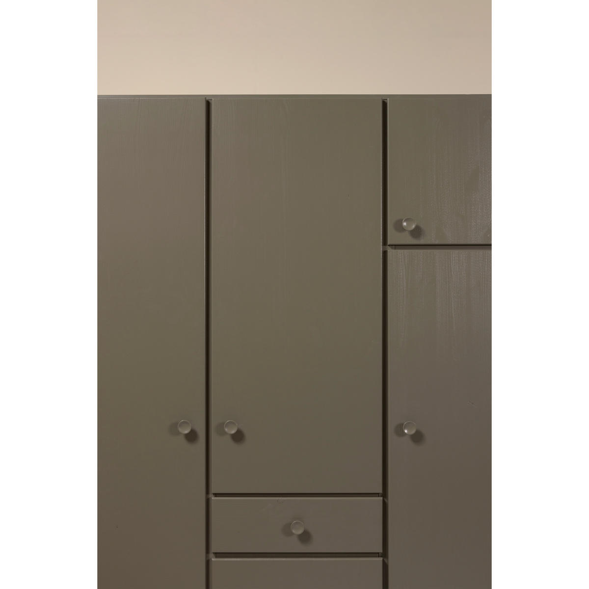 GARDEROBENSCHRANK Alfie  in 160/210/60 cm  - Grün, Design, Holz (160/210/60cm) - Livetastic