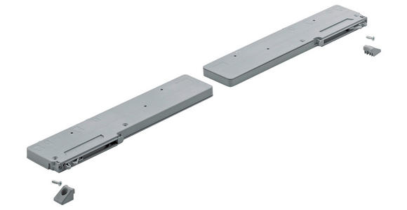 TÜRDÄMPFER   - Grau, Design, Kunststoff (27/6,7cm) - Carryhome