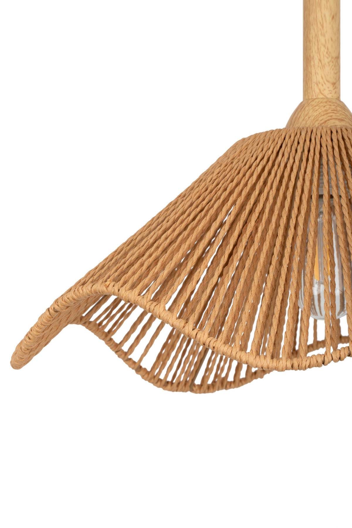 DECKENLEUCHTE  40/31 cm    - Hellbraun, Design, Papier/Metall (40/31cm) - Collet's Monde