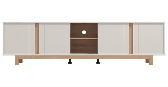 LOWBOARD  in 202/54/40 cm  - Kaschmir/Eiche Artisan, Basics, Holzwerkstoff (202/54/40cm) - Carryhome