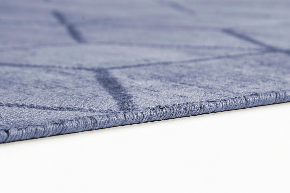 WEBTEPPICH 170/240 cm Cubes  - Blau, Design, Textil (170/240cm) - Joop!