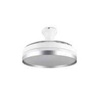 DECKENVENTILATOR  48/31,0 cm    - Weiss/Transparent, Konventionell, Kunststoff (48/31,0cm)