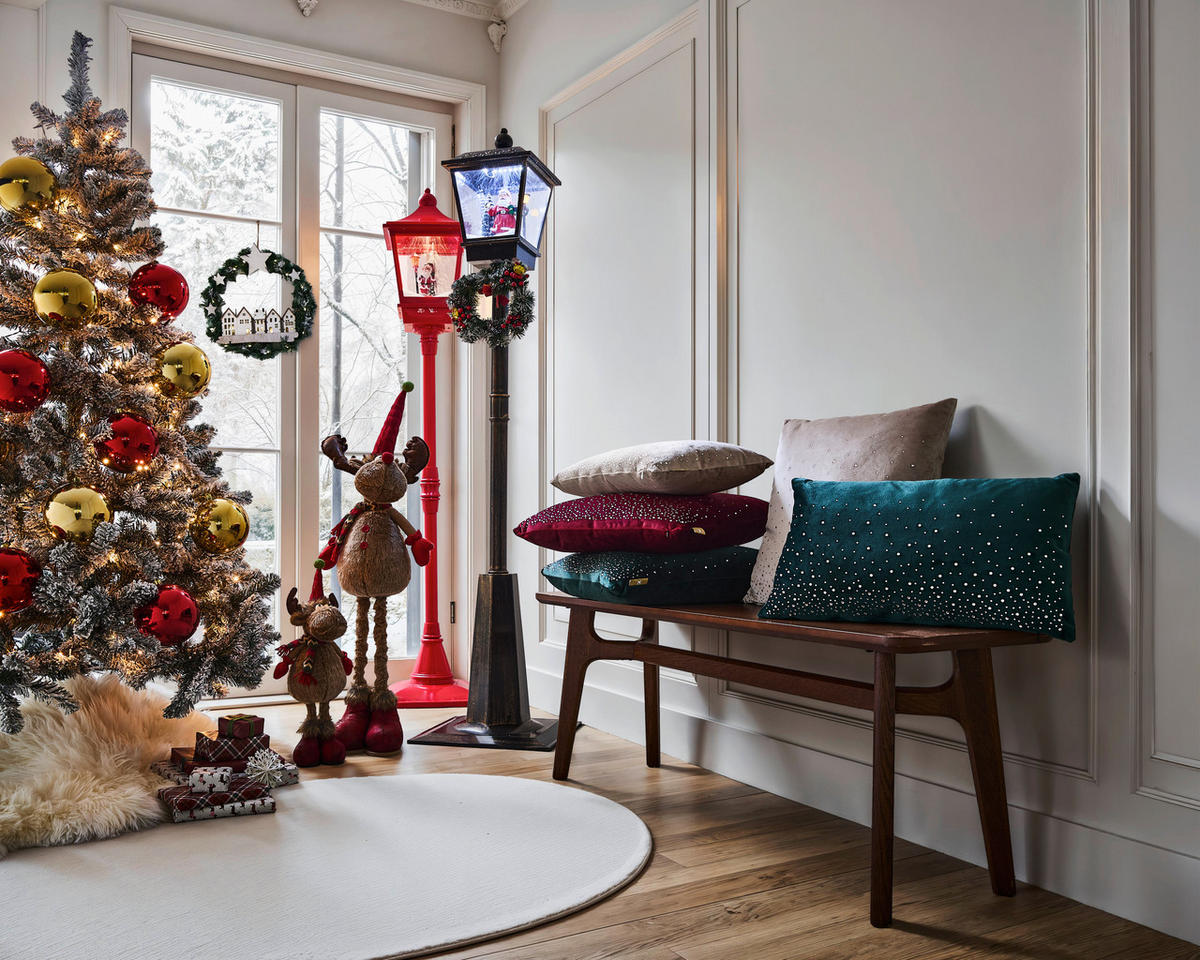 LED LUCERNA plast - bílá/zelená, Lifestyle, plast (37,5/185/37,5cm) - X-Mas