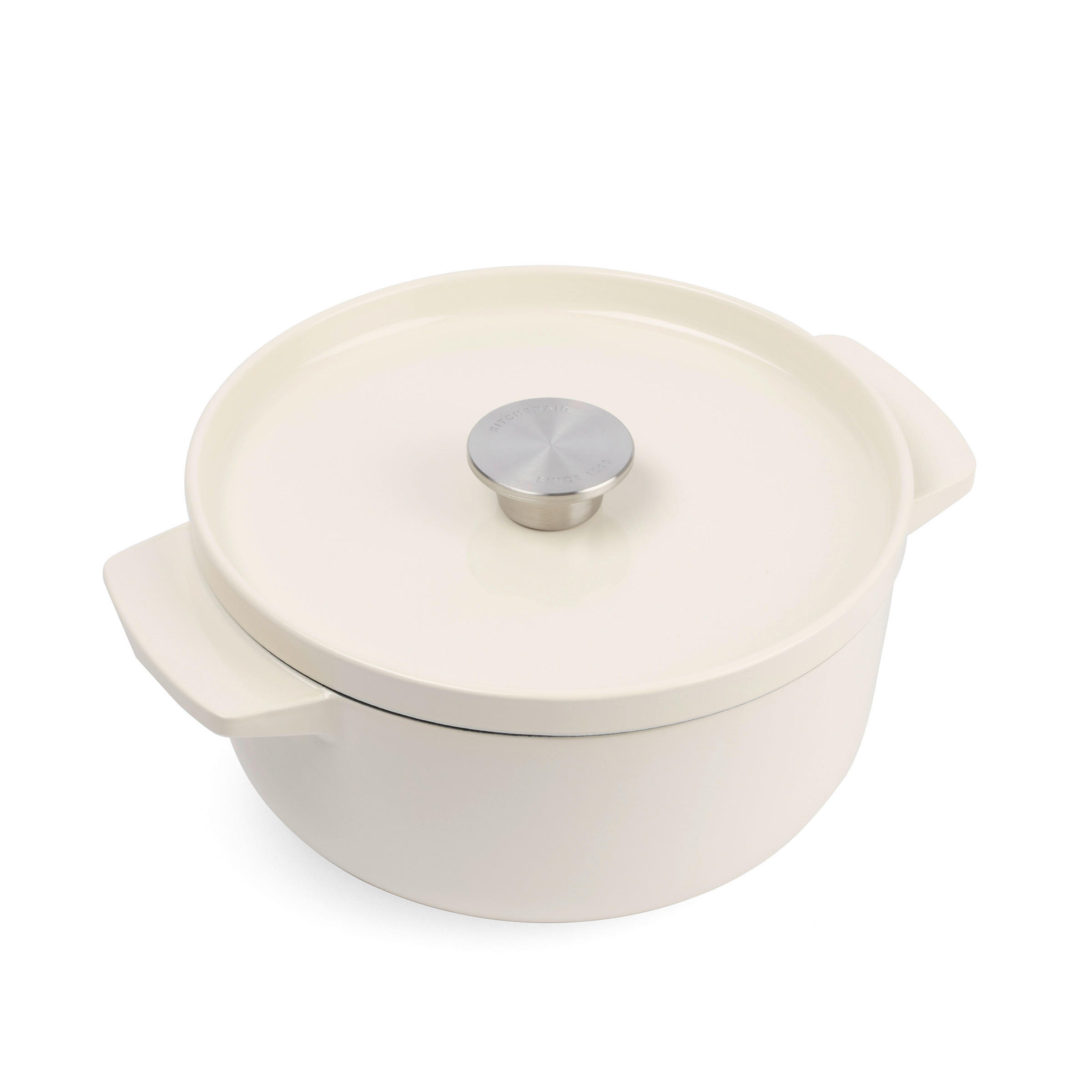 BRÄTER Cast Iron  - Creme, Basics, Metall (3.3l) - Kitchenaid