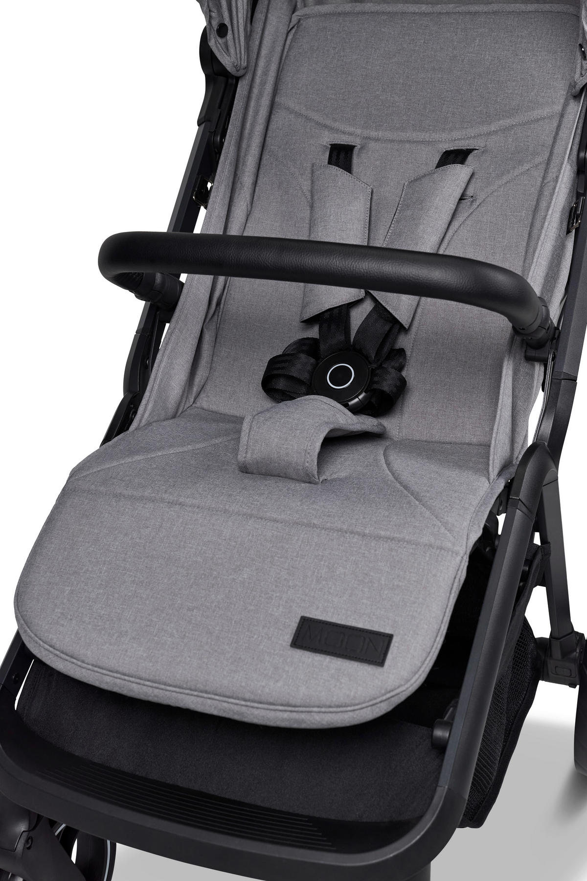 BUGGY Zac  - Schwarz/Grau, Basics, Textil (80/55/102cm) - Moon