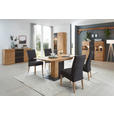 SIDEBOARD  in 177/89/42 cm  - Eichefarben/Anthrazit, Design, Glas/Holz (177/89/42cm) - Waldwelt
