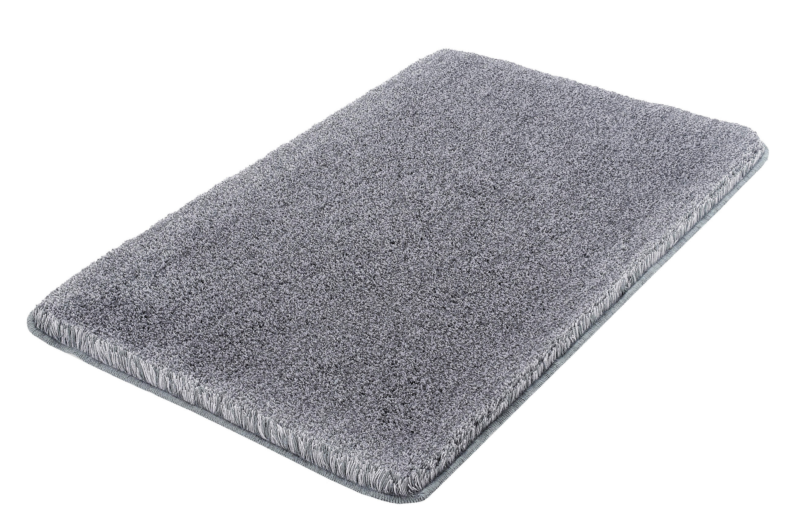 BADTEPPICH Anthrazit 70/120 cm  - Anthrazit, Basics, Kunststoff/Textil (70/120cm) - Kleine Wolke