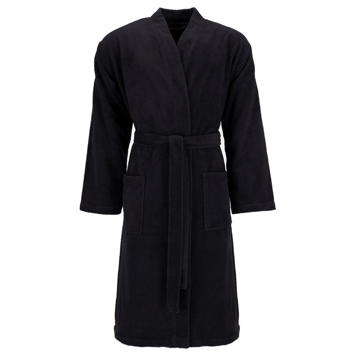 BADEMANTEL Cosmo XXL Herren  - Schwarz, Design, Textil (XXLnull) - Vossen