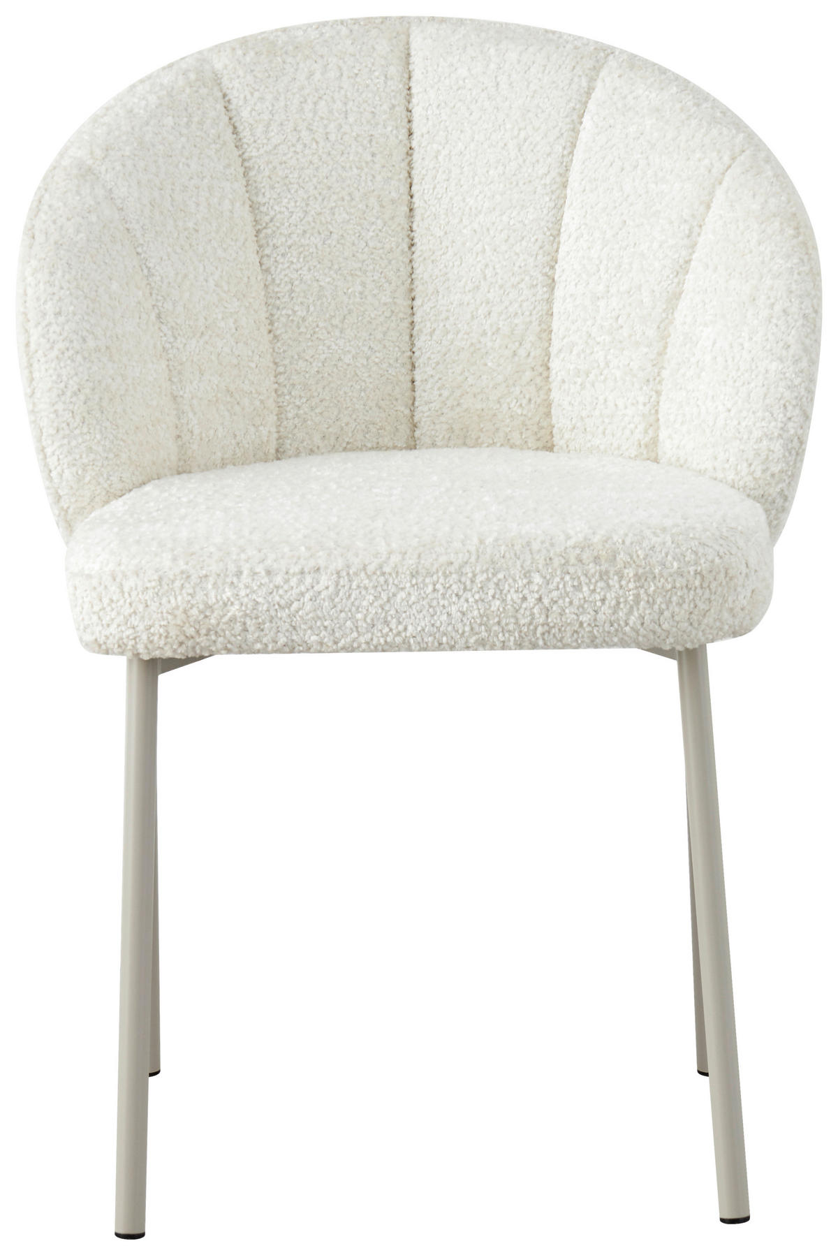 STUHL Struktur Beige  - Beige, Design, Textil/Metall (59/81/60cm) - Carryhome