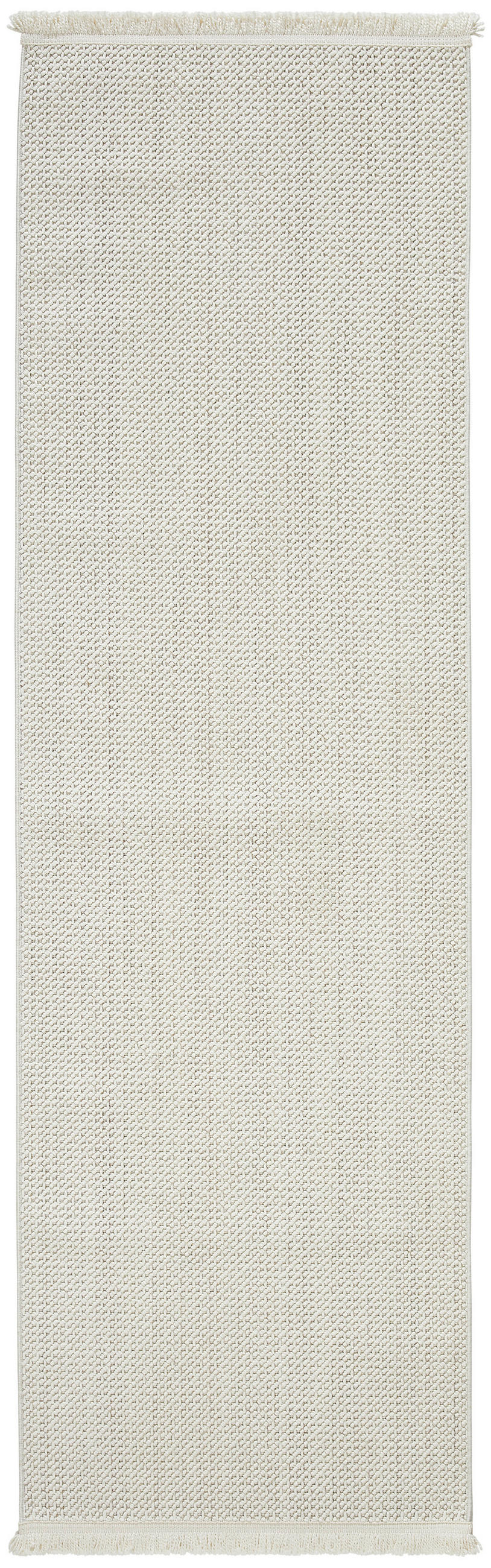 LÄUFER 80/250 cm  - Weiß, Basics, Textil (80/250cm) - Novel