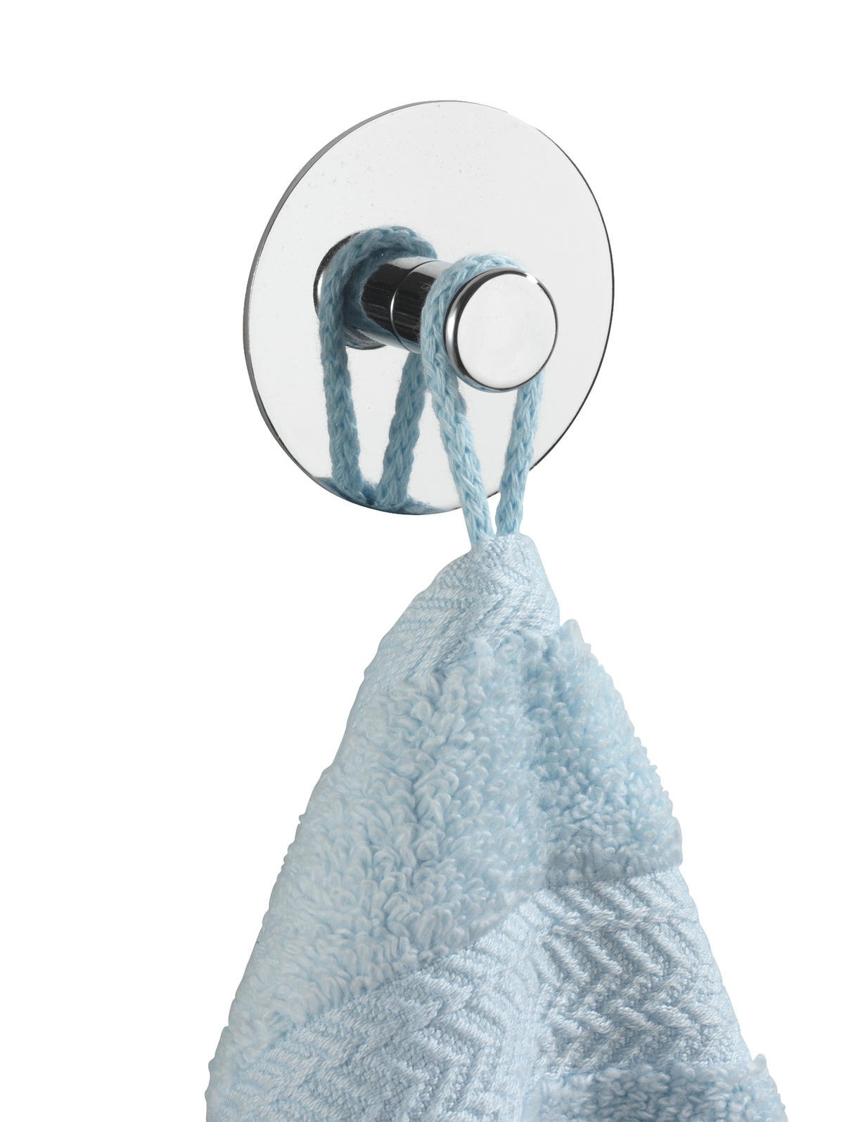 VÄGGKROK  i stålfärgad  - stålfärgad, Design, metall (6cm)