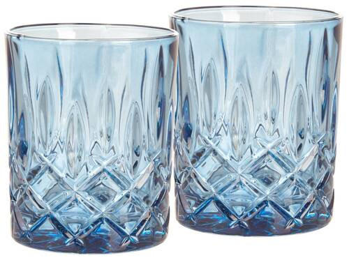 WHISKY-GLÄSERSET Noblesse  2-teilig  - Blau, LIFESTYLE, Glas - Nachtmann
