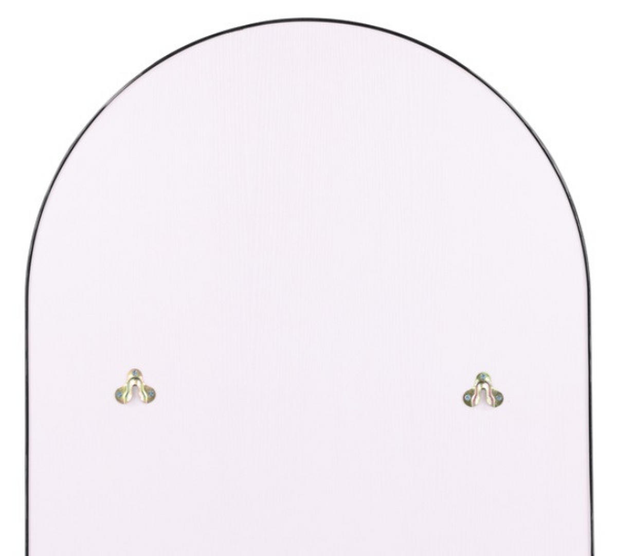 SPIEGEL 66/193/2,5 cm    in rechteckig  - Schwarz, Design, Glas/Metall (66/193/2,5cm) - P & B