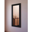 WANDSPIEGEL 79/179/5 cm    in rechteckig  - Schwarz, Design, Glas/Holz (79/179/5cm) - Xora