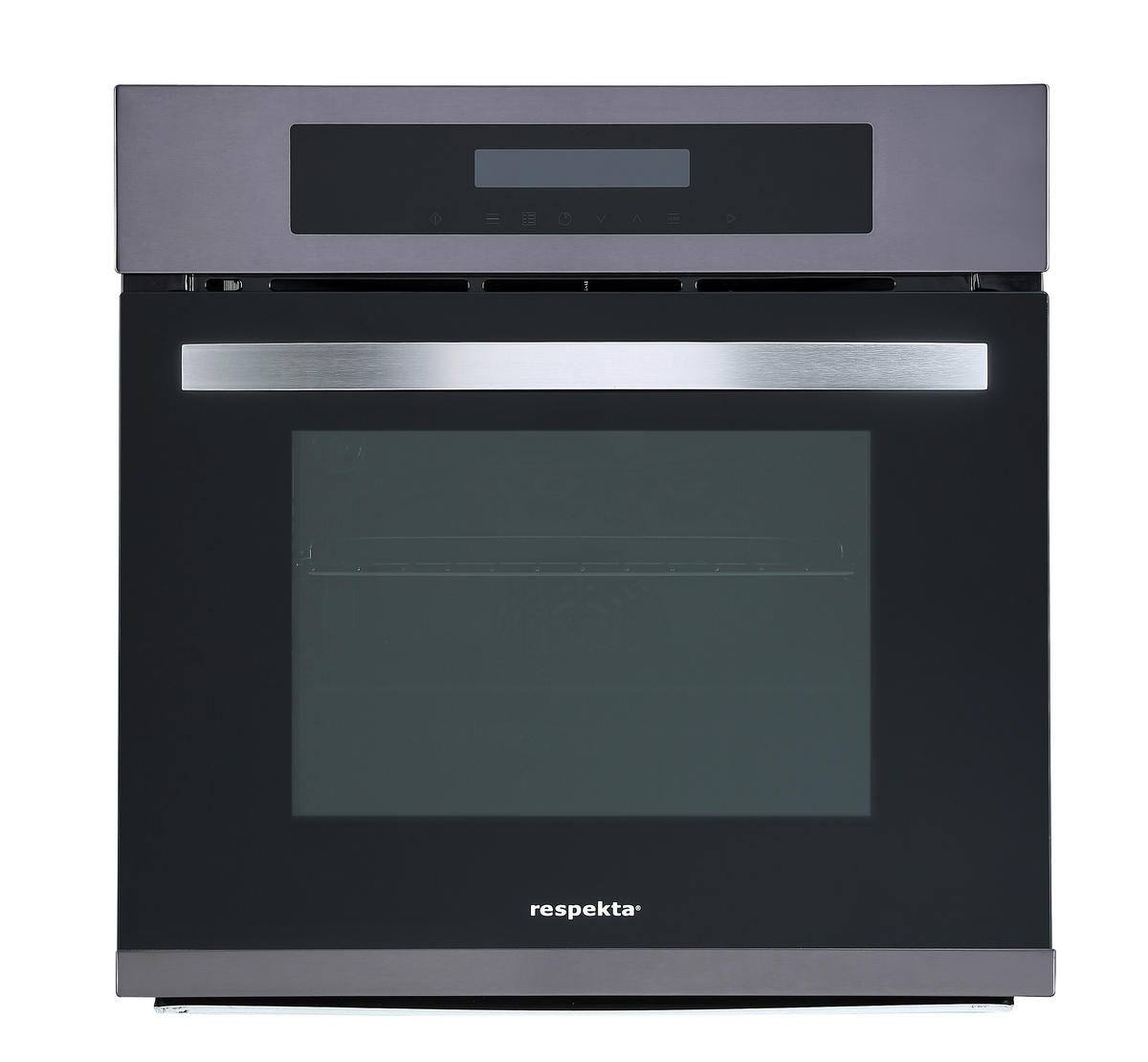 UGNSSET DigiSet8BS7700  - stålfärgad/svart, Trend, metall/glas (59,5/59/54,2cm) - Respekta