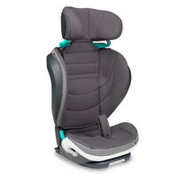 DJEČJA AUTOSJEDALICA  IZI FLEX FIX 2 I-SIZE  - tamno siva, Basics, tekstil/plastika (7kg) - Besafe
