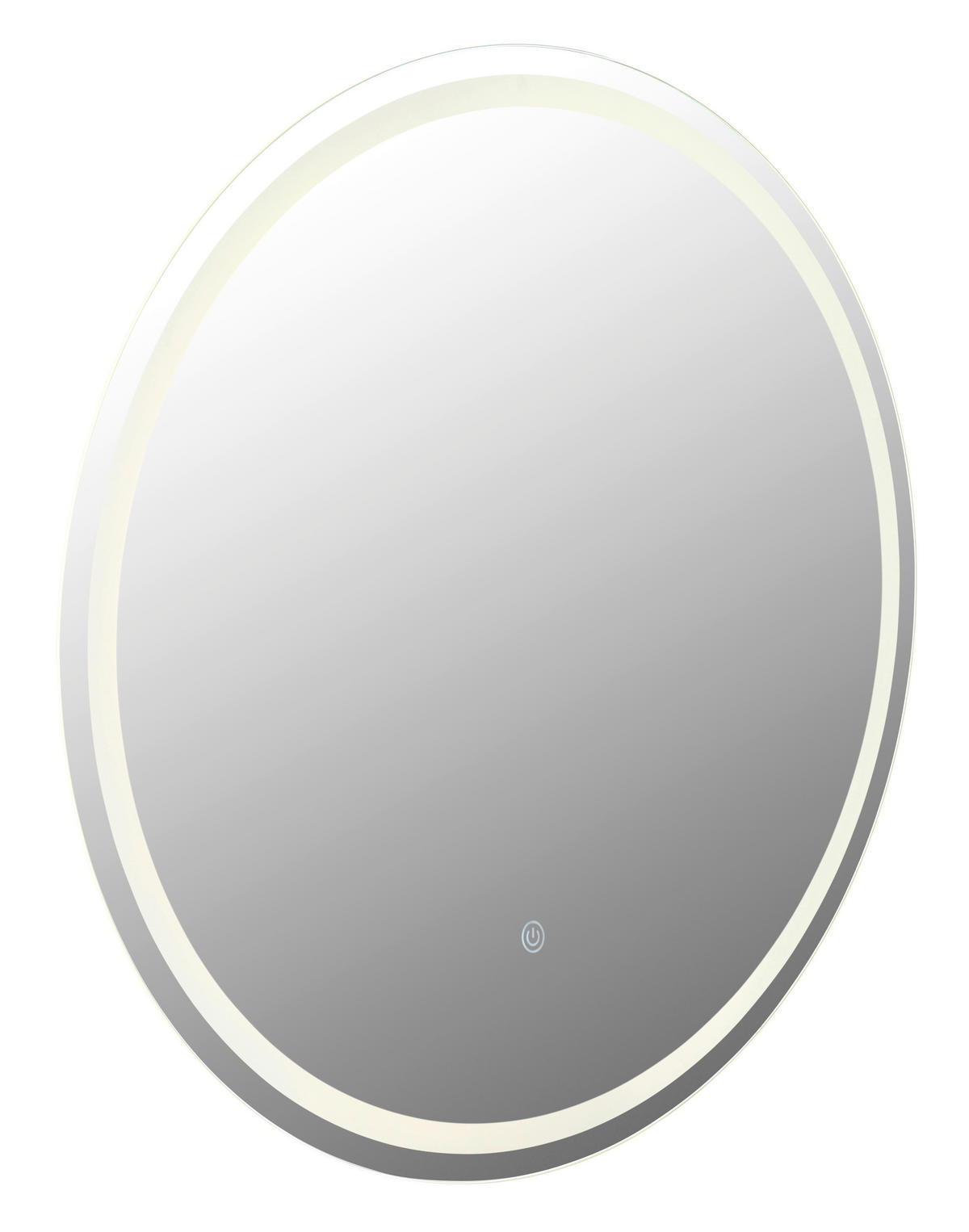 OGLEDALO Z OSVETLITVIJO, umetna masa, steklo  - Basics, umetna masa/steklo (75cm) - Globo