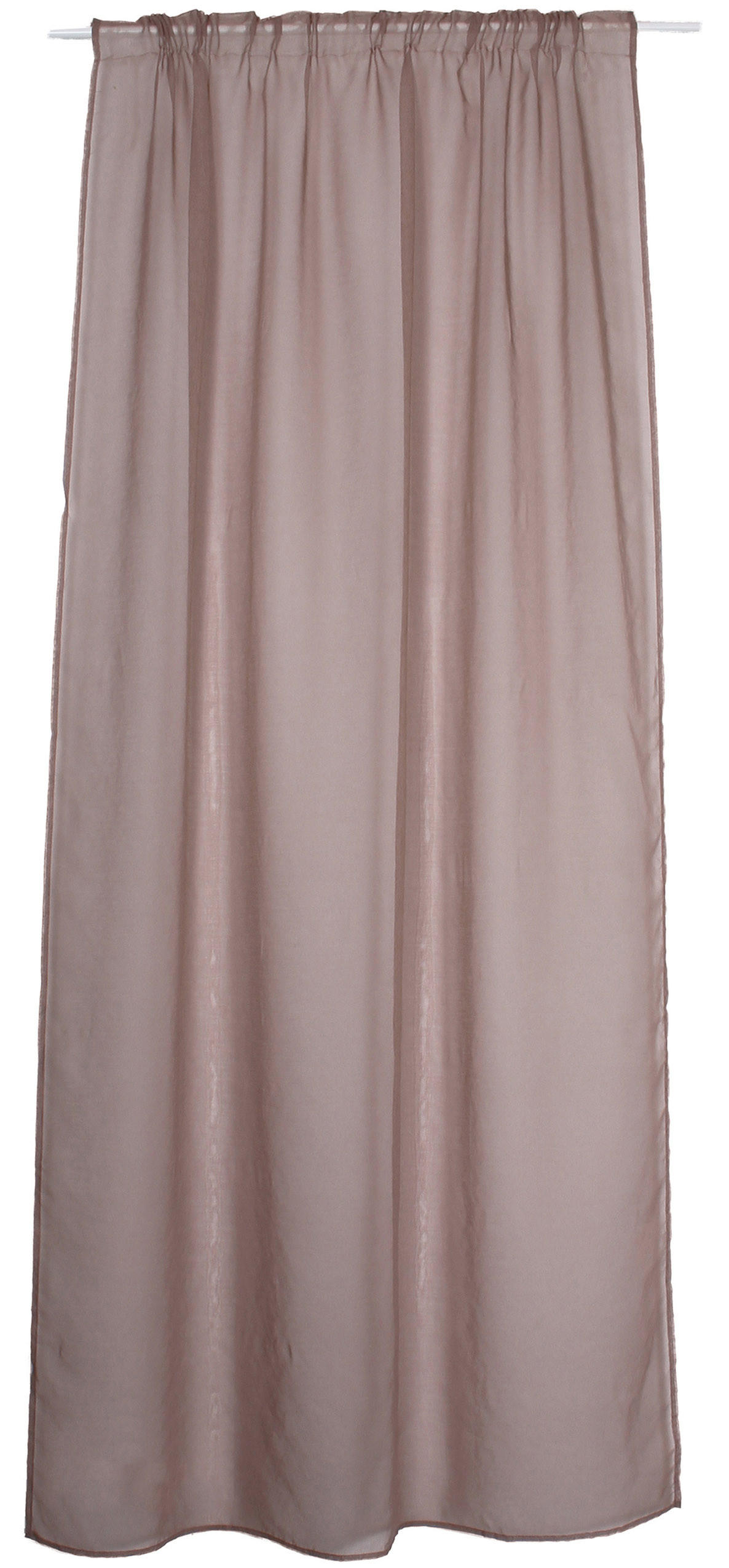 KÉSZFÜGGÖNY  - sötétbarna, Basics, textil (140/260/0.2cm)