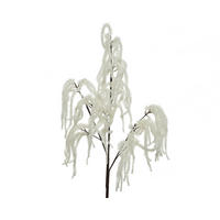 OKRASNA VEJICA - bela, Basics, umetna masa (85cm)