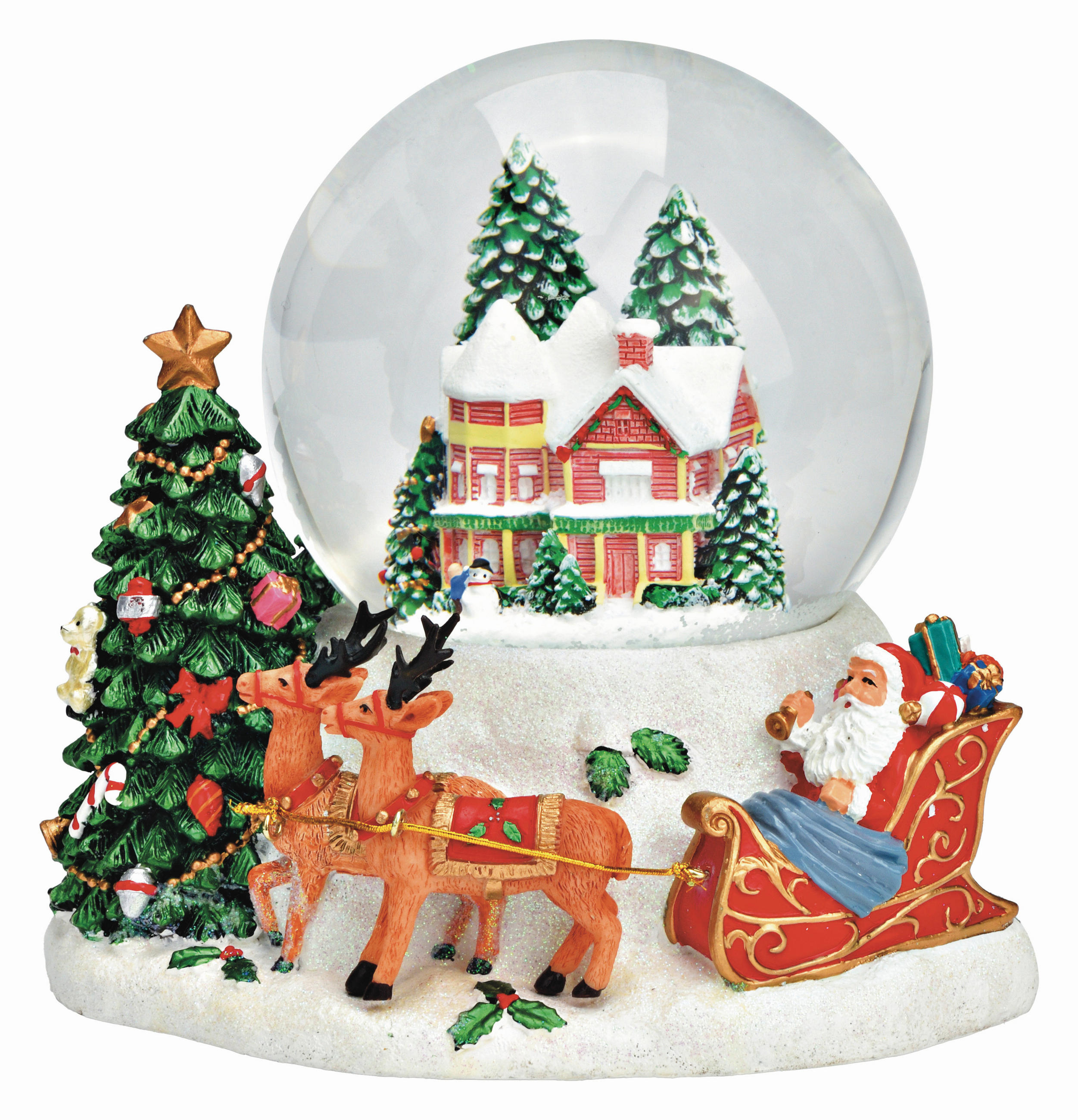 SPIELUHR 17/16/15,5 cm  - Weiß, Basics, Kunststoff (17/16/15,5cm) - X-Mas
