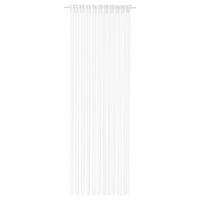 FADENVORHANG transparent  - Weiß, Basics, Textil (145/245cm)