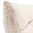 ECKSOFA Beige Flachgewebe  - Beige/Schwarz, MODERN, Kunststoff/Textil (275/235cm) - Landscape