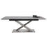 ESSTISCH in Holzwerkstoff, Metall 140(190)/100/77 cm - Edelstahlfarben/Dunkelgrau, Design, Holzwerkstoff/Metall (140(190)/100/77cm) - Dieter Knoll ESSTISCH in Holzwerkstoff, Metall 140(190)/100/77 cm - Edelstahlfarben/Dunkelgrau, Design, Holzwerkstoff/Metall (140(190)/100/77cm) - Dieter Knoll