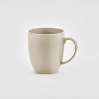 KAFFEEBECHERSET Jive   6-teilig  - Beige, Basics, Keramik (0,4l) - Van Well