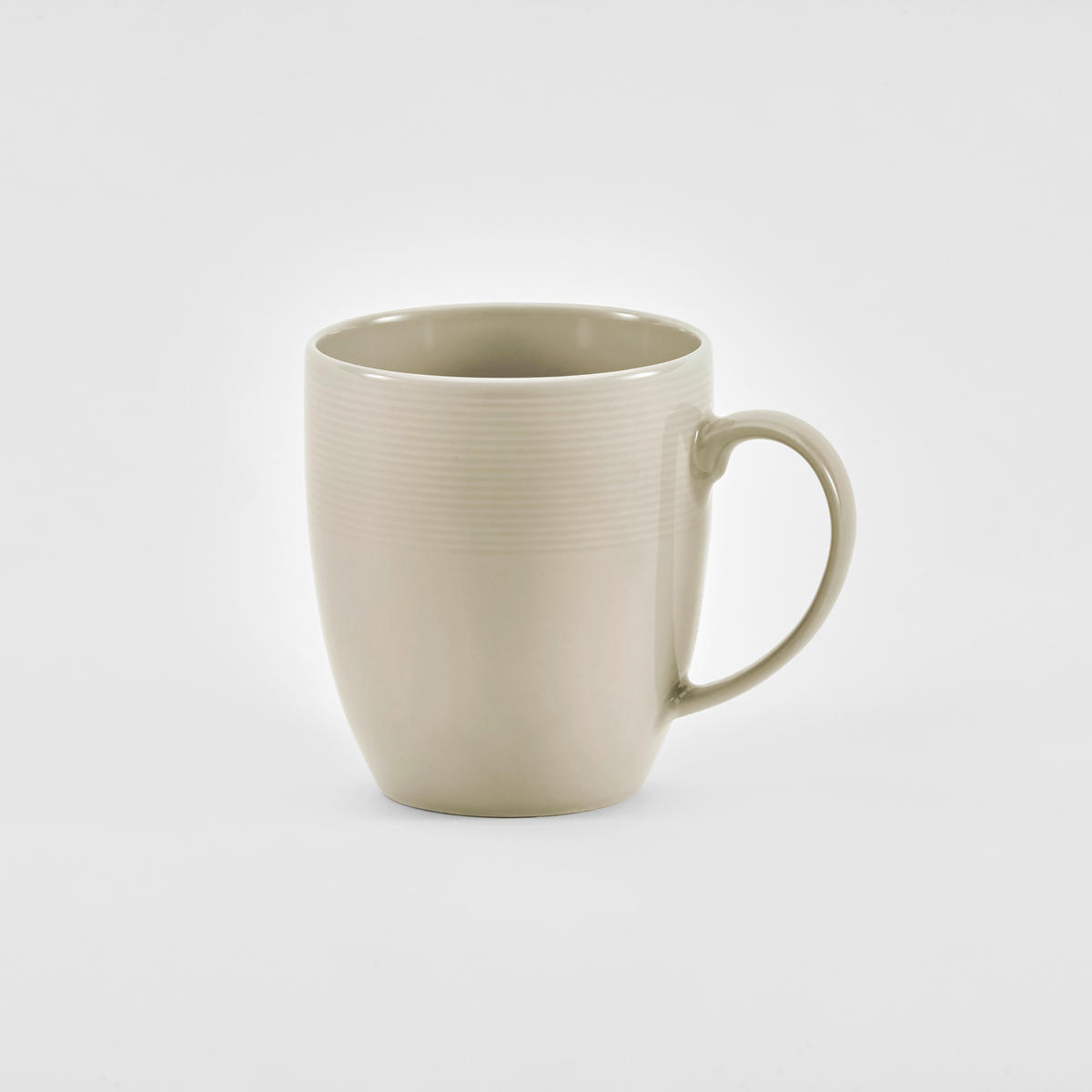 KAFFEEBECHERSET Jive   6-teilig  - Beige, Basics, Keramik (0,4l) - Van Well