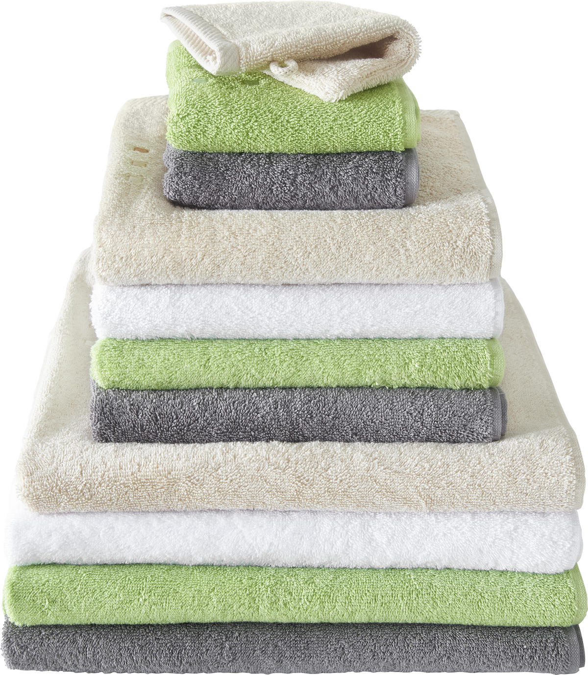 WASCHLAPPEN QUATTRO Weiss  - Weiss, Konventionell, Textil (16/22cm) - Esposa