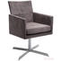 DREHSTUHL Braun - Braun, Design, Holz/Kunststoff (87/55/55cm) - KARE-Design
