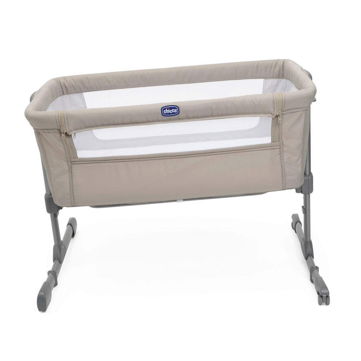 BEISTELLBETT NEXT2ME ESSENTIAL  - Beige, Basics, Textil/Metall (98/65/80/70,5cm) - Chicco