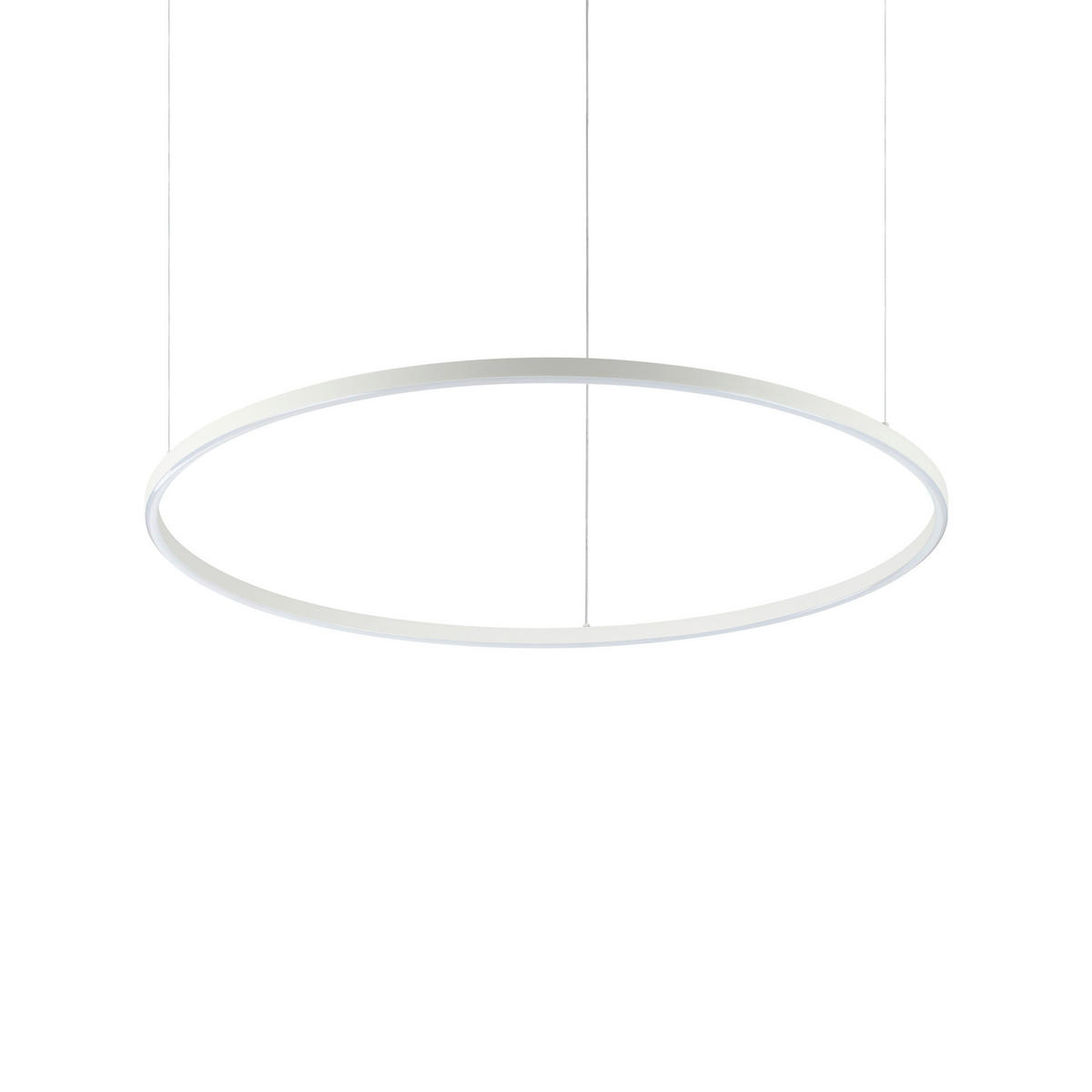 LED-HÄNGELEUCHTE 90/27,5/202,5 cm  - Weiß, Design, Kunststoff/Metall (90/27,5/202,5cm) - Ideal Lux