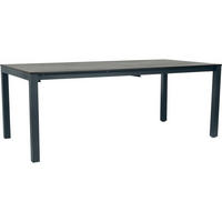 AUSZIEHTISCH in Metall, Kunststoff 200-250/100/75,5 cm   - Anthrazit/Grau, Design, Kunststoff/Metall (200-250/100/75,5cm) - Stern
