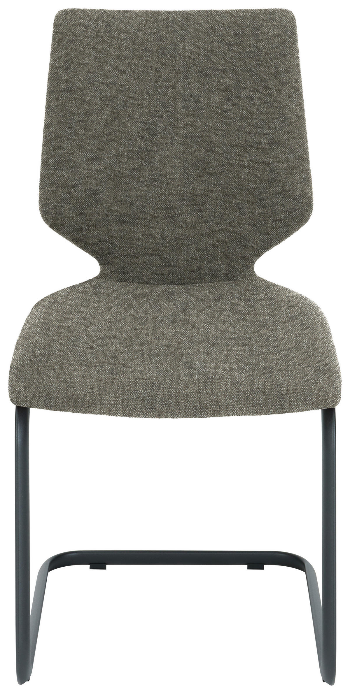 SCHWINGSTUHL Stahl Struktur  - Anthrazit/Hellgrau, Design, Textil/Metall (50/91/61cm) - Venjakob