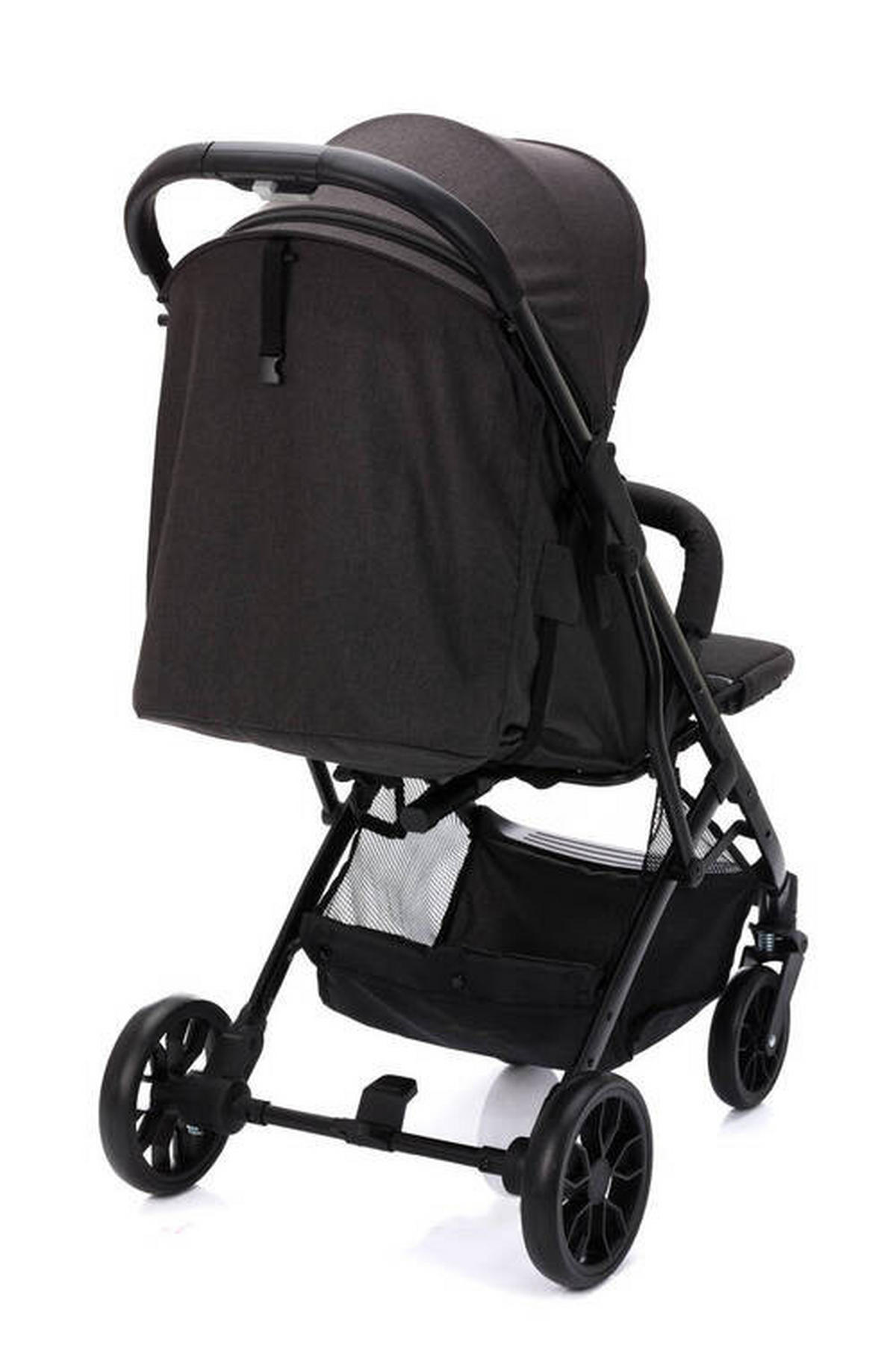 BUGGY Styler Elite  - Schwarz, Basics, Textil/Metall (105/70/51cm) - Fillikid