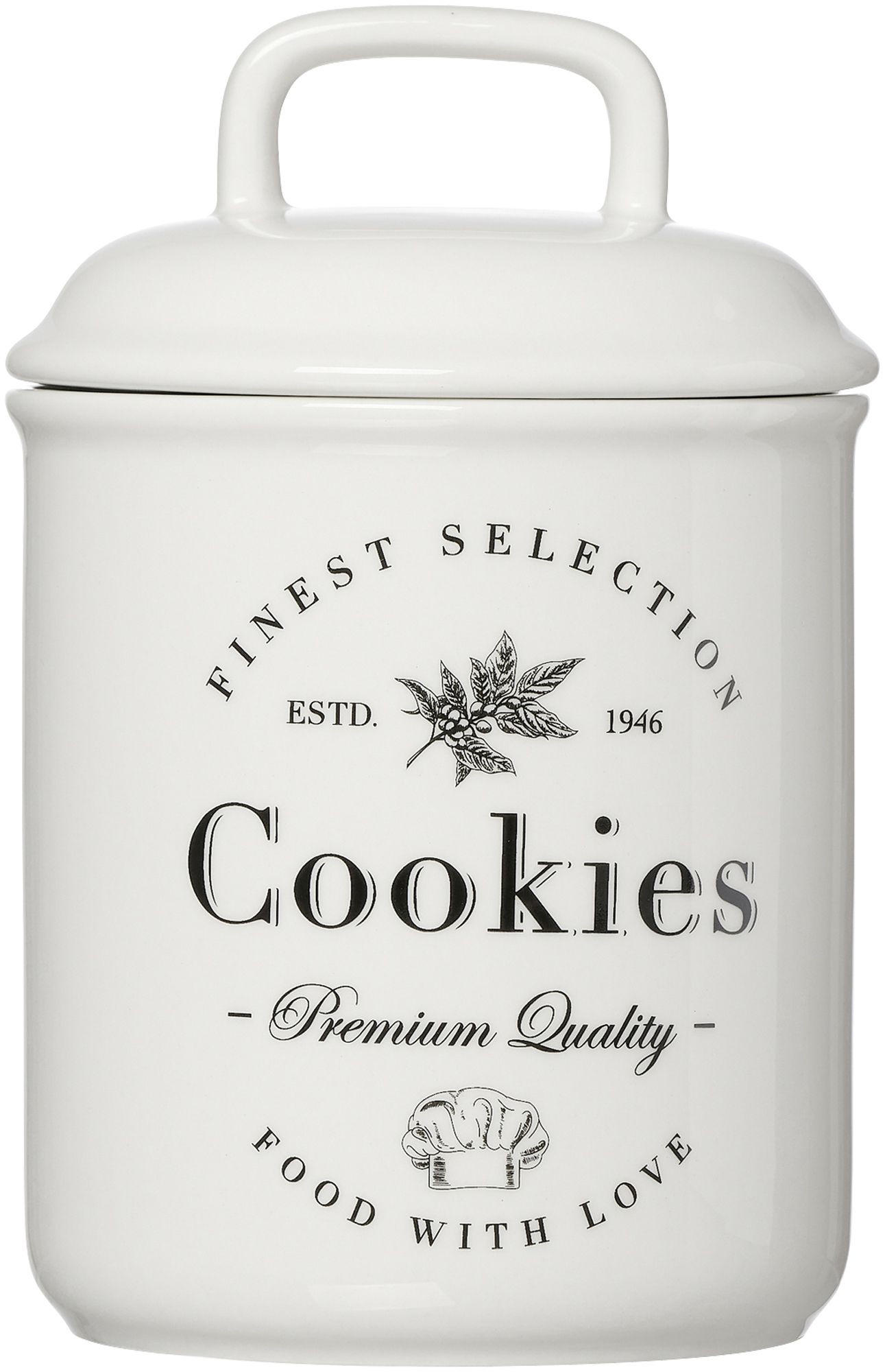 POSODA ZA SHRANJEVANJE  Finest Selection            - bela, keramika (950ml) - Ritzenhoff Breker